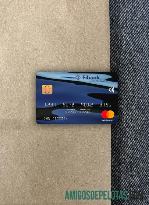 Guiné Fibank Mastercard Photolook Frente exemplo real